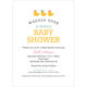 Rubber Duckie Triplets Shower Invitations Image 4 of 5